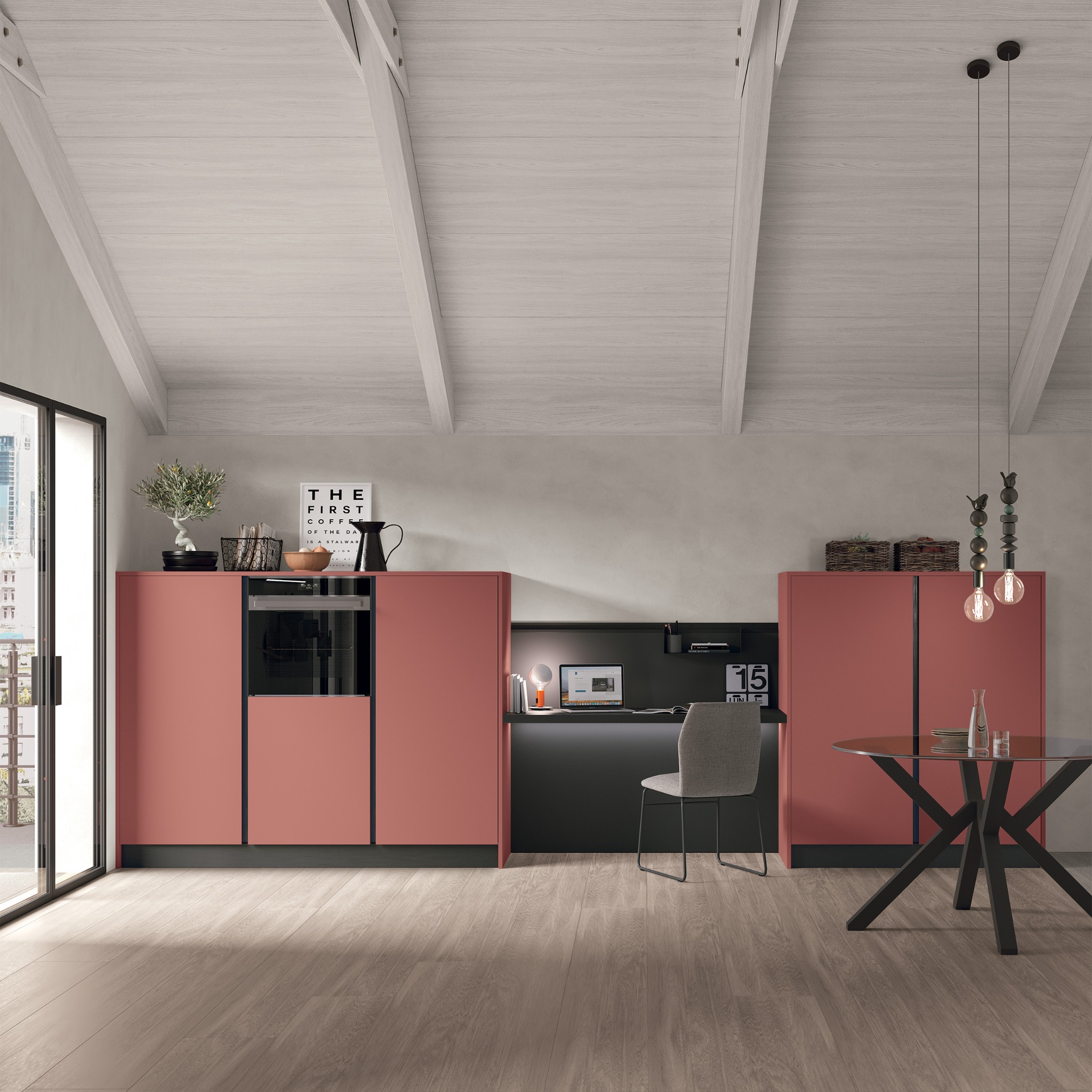 Cuisine italienne design modèle Young